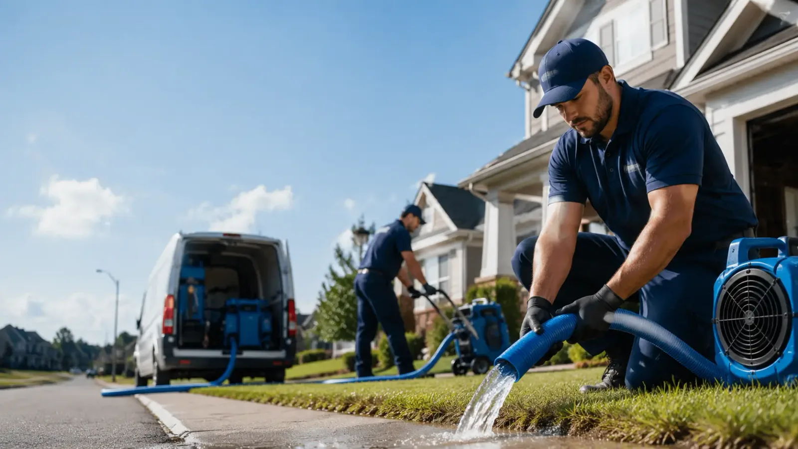 Flood Damage Restoration in Hartland, MI